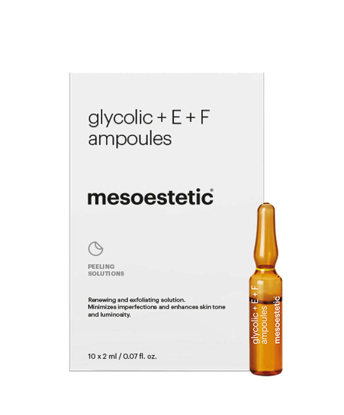 Mesoestetic Glycolic + E + F Ampoules